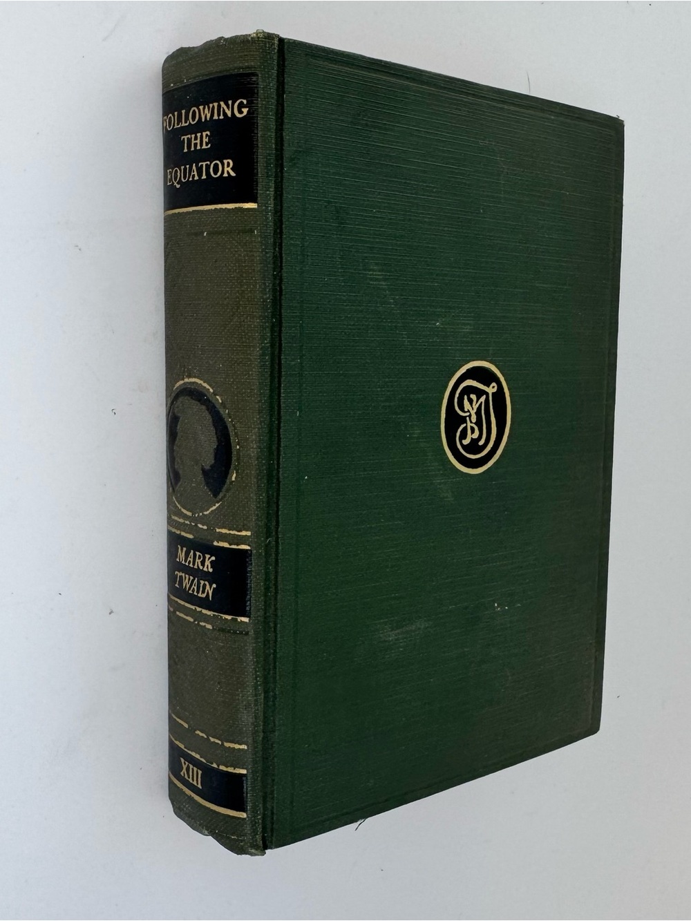 Mark Twain Complete Works XIII Following the Equator Vol. 1 Hardback Book 1925